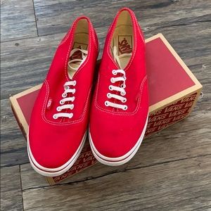 Red Vans